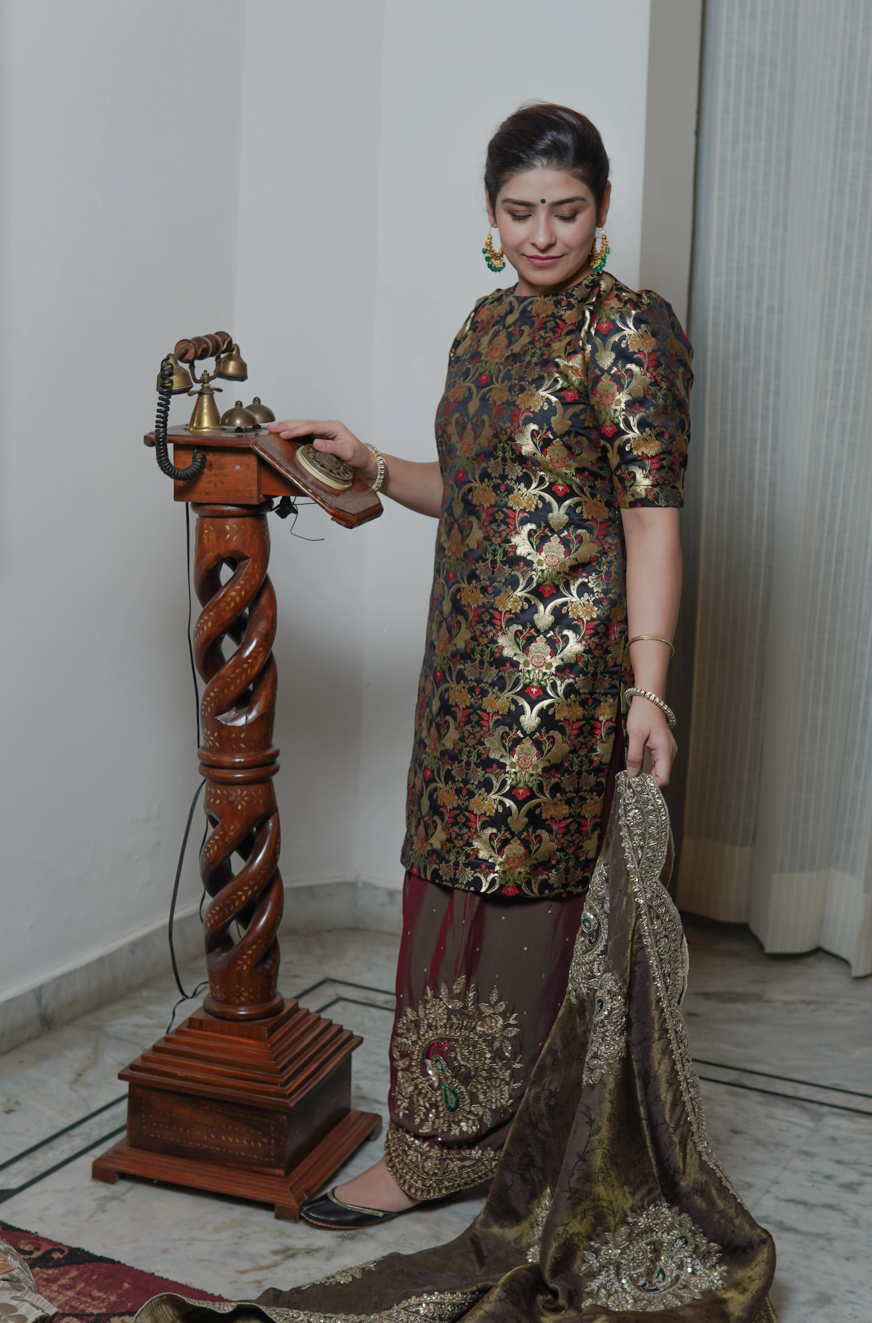 Elegant Handcrafted Kurti Set